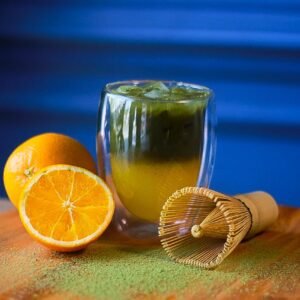 Iced Orange Matcha